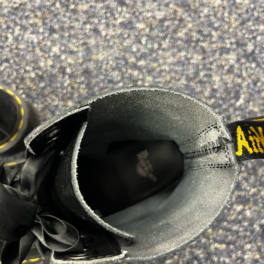 Dr. Martens Black Platform Boots - Picture 5 of 7